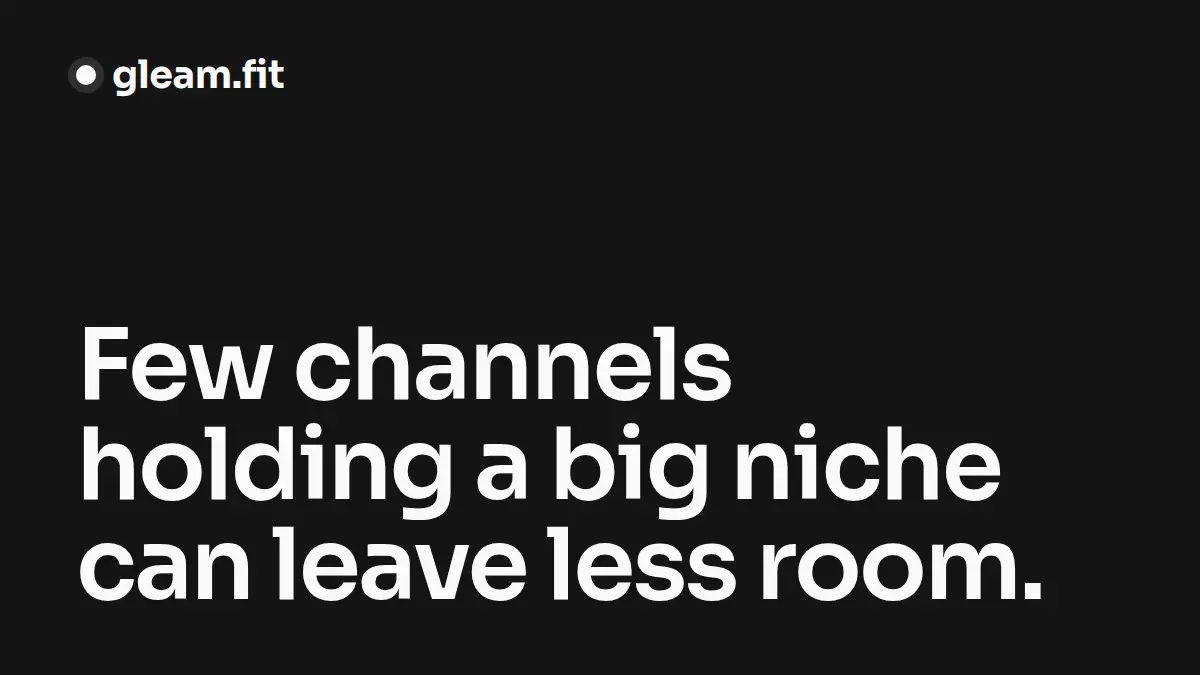 Why a Bigger YouTube Niche Has a Smaller Reachable Audience