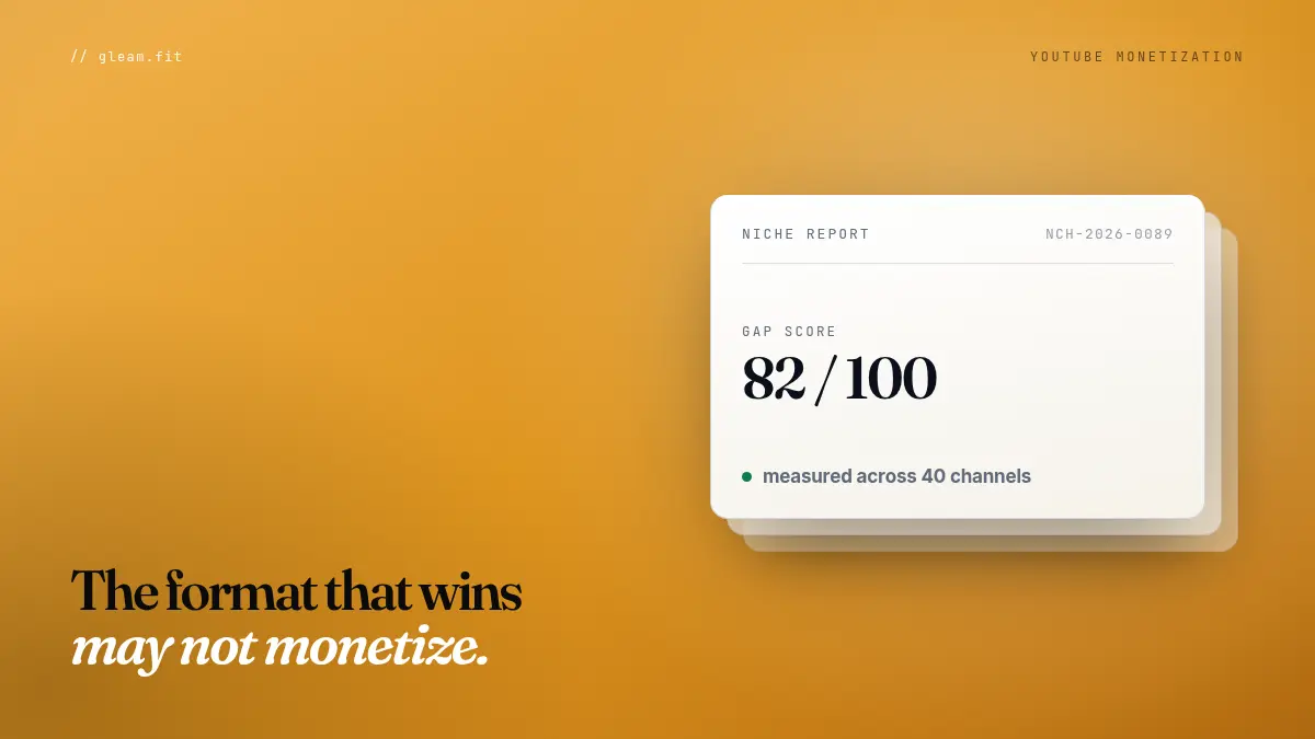 Some YouTube Niches Reward Formats YouTube Won't Monetize
