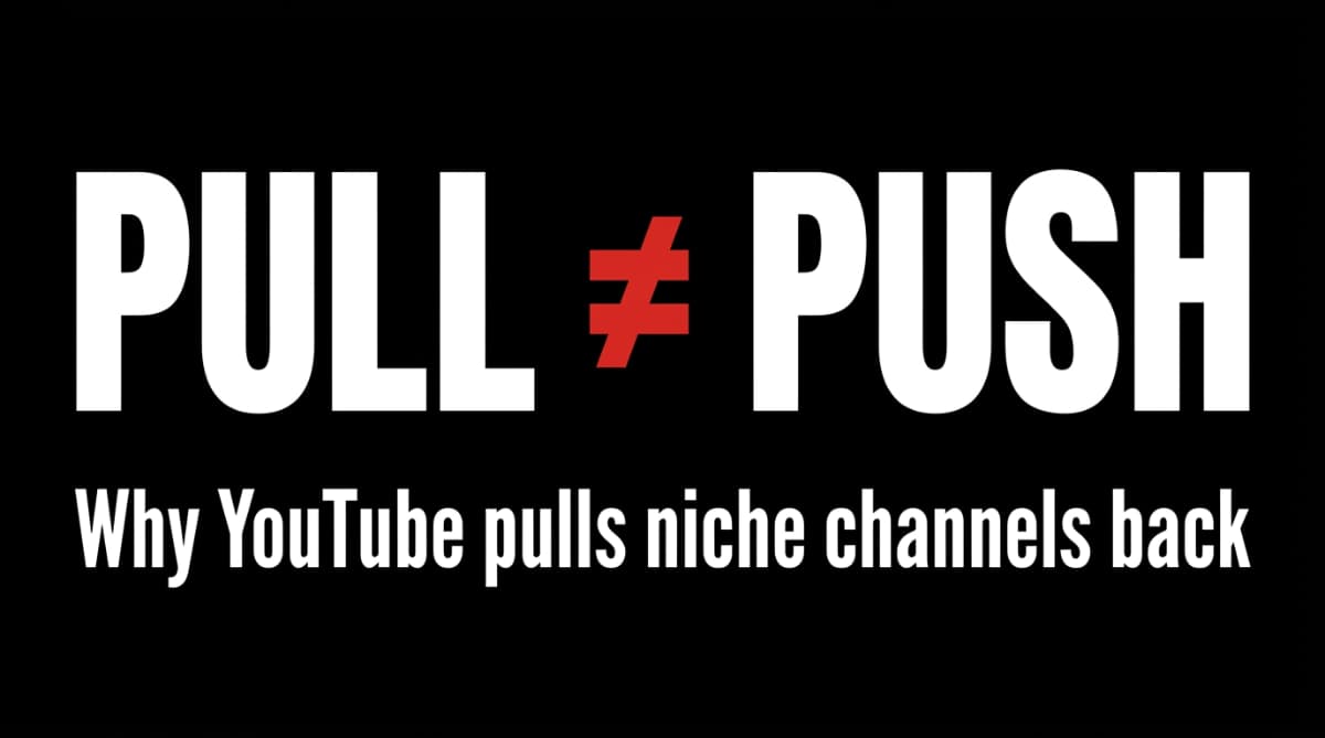 YouTube Algorithm 2026: Why Niche Channels Get Pulled Back